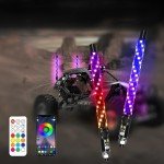 LED Whip Light Antenna Set for UTV ATV