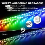 AUTOOMMO LED Whip Lights with App Control