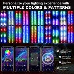 AUTOOMMO LED Whip Lights with App Control