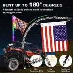 AUTOOMMO LED Whip Lights with App Control