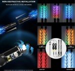 LED Whip Light Antenna Set for UTV ATV