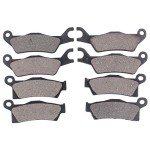 MOTOKU Front and Rear Brake Pads for Outlander 450 500 650 800 1000 Renegade 500 570 800R 850 1000