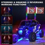 AUTOOMMO LED Whip Lights with App Control