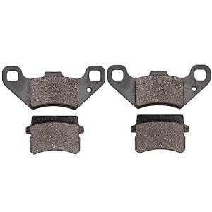 Rear Disc Brake Pads for 50cc 70cc 90cc 110cc 125cc Taotao Coolster Kazuma Supermach Tank Kandi Yamoto Roketa Sunl Coleman CK100-S SK100 Baja DongFang ATV Quad 4 Wheeler Pit Dirt Bike Go Karts Parts