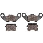 Rear Disc Brake Pads for 50cc 70cc 90cc 110cc 125cc Taotao Coolster Kazuma Supermach Tank Kandi Yamoto Roketa Sunl Coleman CK100-S SK100 Baja DongFang ATV Quad 4 Wheeler Pit Dirt Bike Go Karts Parts
