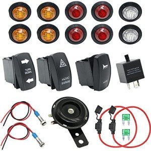 Universal ATV UTV Turn Signal and Horn Kit