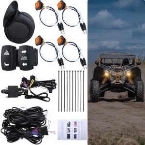 Universal UTV Turn Signal Kit with Horn