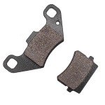 Rear Disc Brake Pads for 50cc 70cc 90cc 110cc 125cc Taotao Coolster Kazuma Supermach Tank Kandi Yamoto Roketa Sunl Coleman CK100-S SK100 Baja DongFang ATV Quad 4 Wheeler Pit Dirt Bike Go Karts Parts