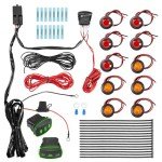 Universal ATV UTV Turn Signal Kit with Switch
