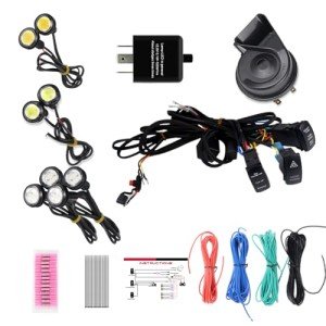 UTV Turn Signal Kit with Horn and Switch