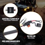UTV Turn Signal Kit with Horn and Switch