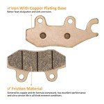 Front Brake Pads Sintered for Kawasaki Brute Force 650 750 4x4i Teryx 750 Bayou 300 400,OEM# 43082-0022 43082-0023 43082-0069 43082-0082