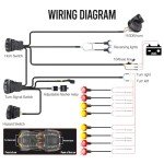 UTV Turn Signal Kit with Horn and Switch