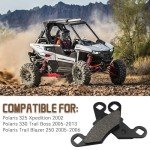 Sollon Front and Rear Brake Pads for Polaris Sportsman 500 400 600 700 800 EFI/HO, Scrambler 500 400 2x4 4x4, Trail Boss 330, Trail Blazer 330 250, Magnum 325 330 500, ATV 500