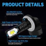 Polaris Ranger Fog Lamp Bulbs 6000K Bright White