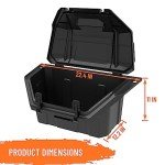 Sautvs 42QT Water Resistant Rear Cargo Box