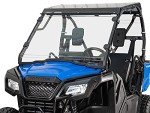 SuperATV Heavy Duty Full Windshield for Honda Pioneer