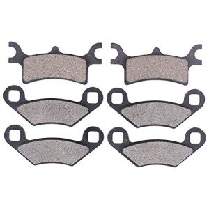 MOTOKU Front and Rear Brake Pads for Magnum 330 Scrambler 500 Sportsman 400 500 600 700 800 Trailblazer Trail Boss 330