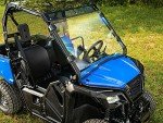 SuperATV Heavy Duty Full Windshield for Honda Pioneer