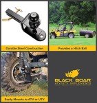 Black Boar ATV Multi-Hitch with 2” Hitch Ball