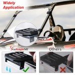 Adjustable UTV Windshield Clamp Strap Kit - 4PCS