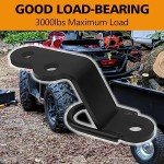 Eapele Heavy-Duty Three-Way ATV/UTV Hitch