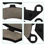 Front Rear Brake Pads for Polaris Sportsman 450 500 700 800 4x4 Scrambler 500 400 Trail Blazer 250 330 Magnum 330 500 Trail Boss 330 Xpedition 325 4X4 ATV 2000-2014