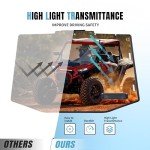 Clear Vented Windshield for RZR XP 1000