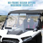 Clear Vented Windshield for RZR XP 1000