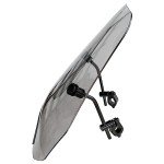 15" Smoke Motorcycle Windscreen for ATVs & Bikes