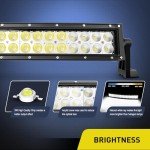Nilight 22-Inch 120W LED Light Bar