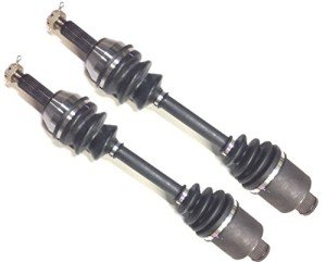 DTA P252252-2 New Rear Premium ATV CV Axles Left and Right Compatible with 2002 Polaris Sportsman 700. Production Date Before 05/01/2002