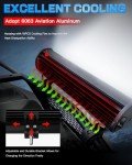 12" LED Light Bar Kit with Rocker Switch