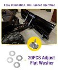 Heavy Duty Snow Plow Shoes for Polaris ATVs