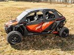 SuperATV Primal Soft Cab Upper Doors for RZR