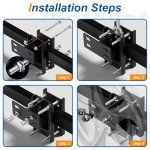 Spare Tire Carrier for Trailers and Boats