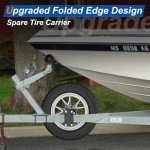 Spare Tire Carrier for Trailers and Boats