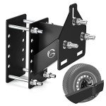 Heavy-Duty Spare Tire Carrier for Trailer Wheels