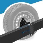 Heavy-Duty Spare Tire Carrier for Trailer Wheels