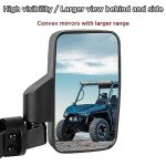Adjustable UTV Side Mirrors for Roll Cages
