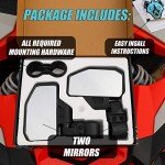 Chupacabra Offroad UTV Side Mirror Kit - 2 Pack
