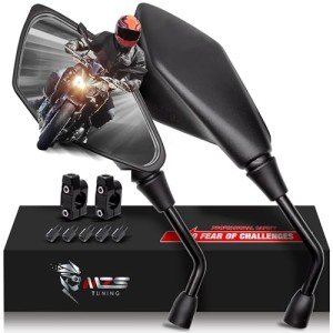 Universal ATV Rearview Mirrors with CNC Mount