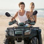 Universal 10mm Black ATV Handlebar Mirrors