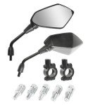 RACOONA Universal Rear View Motorcycle Mirrors