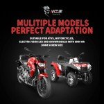 Universal ATV Rearview Mirrors with CNC Mount