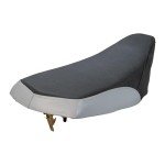 AlveyTech Black & Gray Vinyl Seat for ATVs