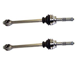 DTA P108108 2 Front ATV CV Axles Left Right Compatible with 1999-2001 Polaris Ranger 500 Series 99, 6x6 Only