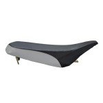 AlveyTech Black & Gray Vinyl Seat for ATVs