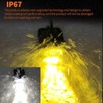 Szdystar 3-Inch Yellow/White LED Pod Lights (2-Pack)