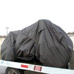 Heavy Duty Black Waterproof ATV Cover - Extra Large